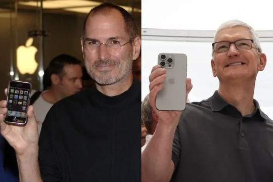 Lãnh đạo Apple nhắc rằng iPhone đời đầu rất nhỏ, cho thấy Steve Jobs đã nhận định sai lầm