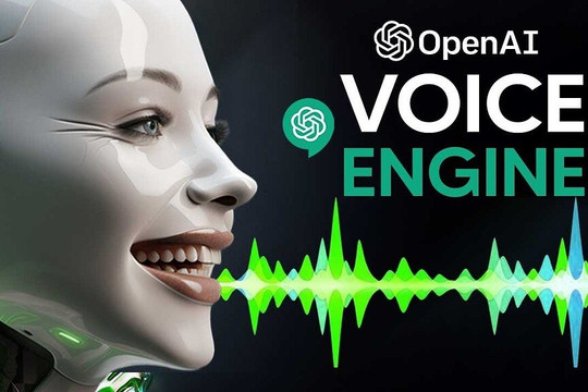 Voice Engine tạo bản sao giọng nói con người giống đến kỳ lạ, OpenAI chưa triển khai rộng rãi vì sợ rủi ro