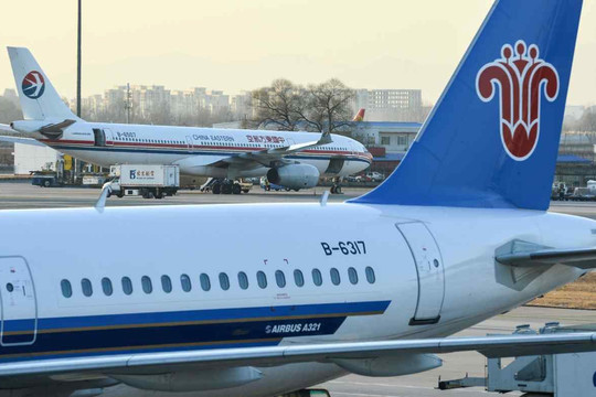 3 hãng hàng không lớn Trung Quốc kéo dài chuỗi thua lỗ khi các đối thủ trỗi dậy sau dịch COVID-19