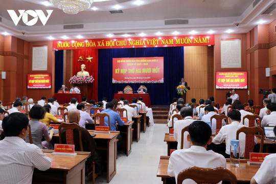 Quảng Nam: Miễn nhiệm chức Chủ tịch HĐND đối với ông Phan Việt Cường, Chủ tịch UBND với ông Lê Trí Thanh