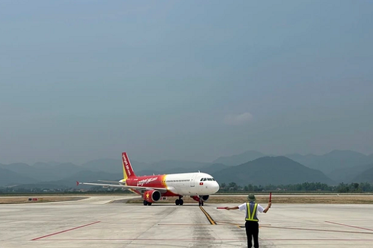 Sân bay Điện Biên có Đài kiểm soát không lưu mới