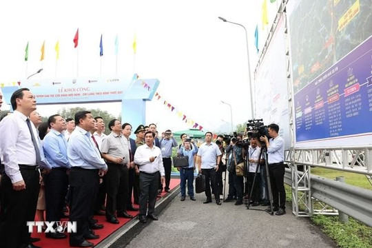 Thủ tướng dự lễ khởi công cao tốc cửa khẩu Hữu Nghị - Chi Lăng