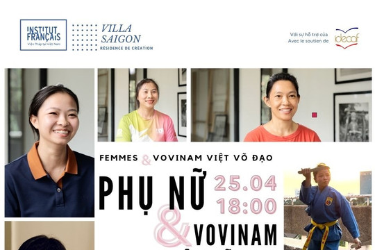 Giao lưu với nghệ sĩ trong phim tài liệu 'Phụ nữ và Vovinam - Việt Võ Đạo'