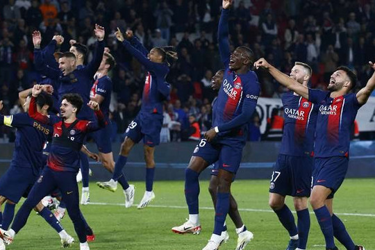 PSG vô địch giải Pháp sớm 3 vòng nhờ đối thủ tự thua