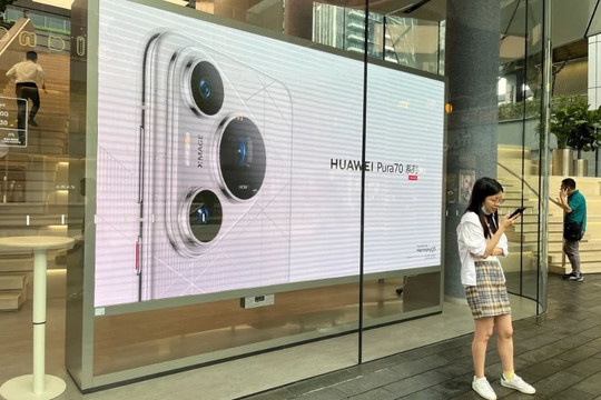 Công ty Nhật bác tin ‘phát hiện hơn 90% linh kiện trong dòng Huawei Pura 70 đến từ Trung Quốc’