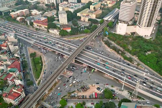 Dự kiến thông xe cầu vượt Mai Dịch từ 6.5, các phương tiện di chuyển thế nào?