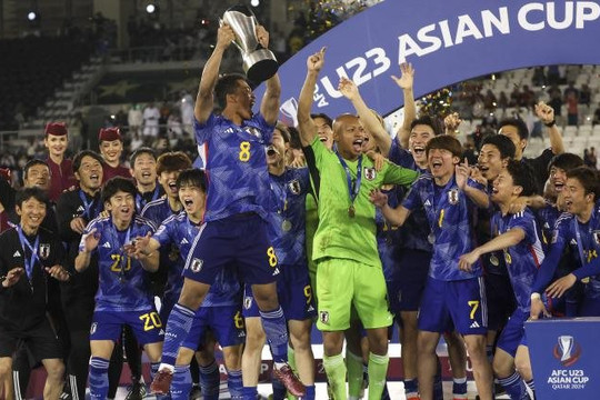 Nhật đi vào lịch sử với danh hiệu vô địch giải U.23 châu Á