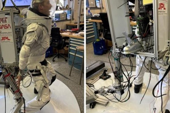 Robot hỗ trợ phi hành gia trên Mặt trăng