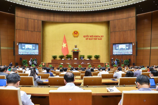 Ngày 25.5, Quốc hội thảo luận về kết quả giám sát chuyên đề việc thực hiện Nghị quyết 43