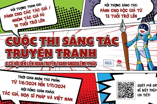 Viện Pháp tổ chức cuộc thi sáng tác truyện tranh