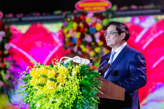 Thủ tướng Phạm Minh Chính: Quảng Bình có cơ hội để phát triển bứt phá