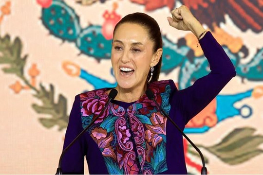 Hậu đắc cử, nữ Tổng thống đầu tiên của Mexico đối mặt với nhiều thách thức