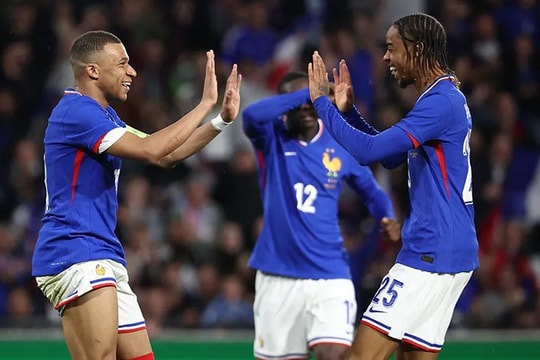 Trước thềm Euro 2024: Pháp thắng nhờ Mbappe tỏa sáng