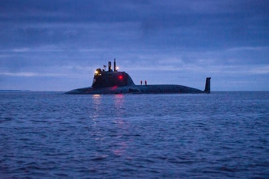 Tàu ngầm hạt nhân Nga sắp cập cảng Cuba