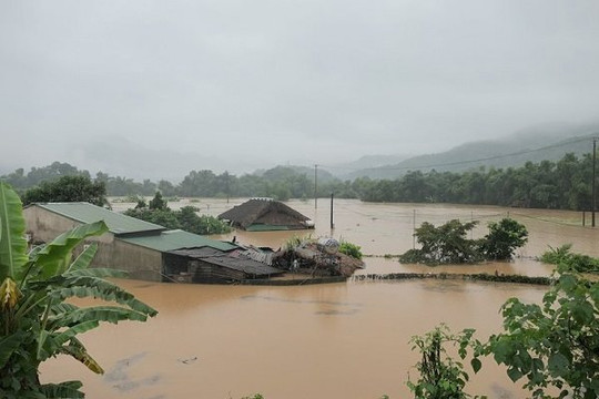 Ngừng cấp điện một số khu vực tại Hà Giang, Hải Phòng, Quảng Ninh vì ngập lụt, mưa lớn