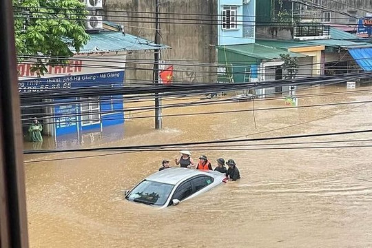 Hà Giang, Quảng Ninh thiệt hại lớn do mưa lũ, ngập lụt