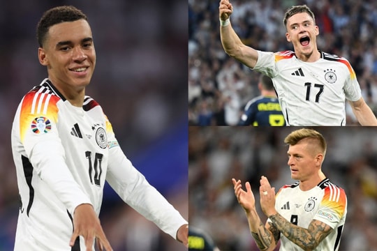 Hai tài năng trẻ Wirtz - Musiala và siêu sao kỳ cựu Kroos có thể giúp Đức vô địch Euro 2024