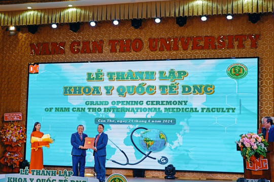 Đại học Nam Cần Thơ thành lập Khoa y quốc tế