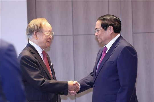 Thủ tướng tiếp lãnh đạo một số tập đoàn Hàn Quốc đang đầu tư tại Việt Nam