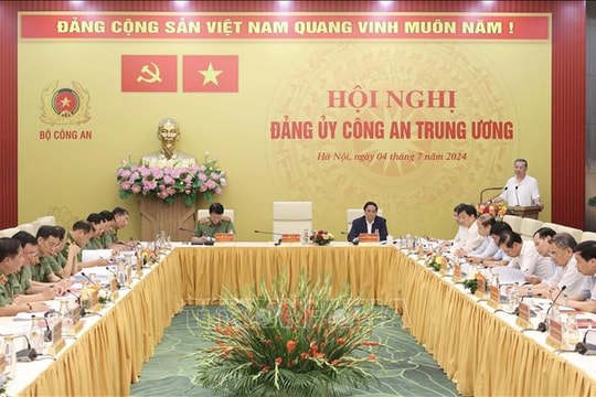 Phát biểu của Tổng bí thư gửi Hội nghị Đảng ủy Công an Trung ương