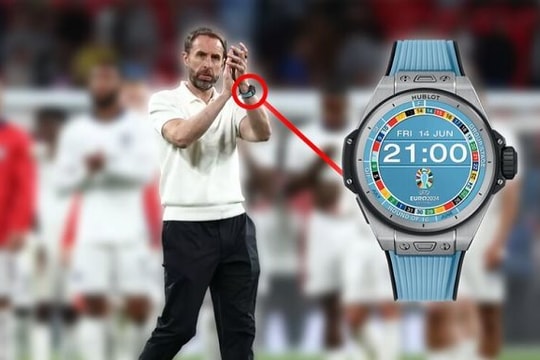 Euro 2024: Mẫu đồng hồ Hublot của HLV tuyển Anh gây chú ý