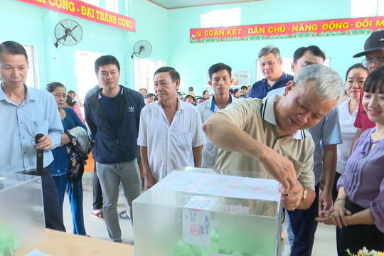 Tổ chức bốc thăm tái định cư cho những hộ dân nhường đất phục vụ Cao tốc Biên Hòa - Vũng Tàu