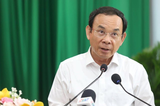 Bí thư TP.HCM Nguyễn Văn Nên nêu giải pháp chống ngập nước
