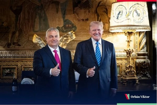 Thủ tướng Hungary gặp ông Trump sau hội nghị thượng đỉnh NATO