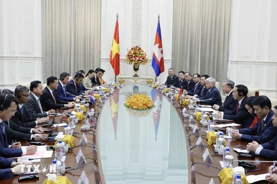 'Chuyến thăm của Chủ tịch nước tới Lào và Campuchia đã thành công về mọi mặt'