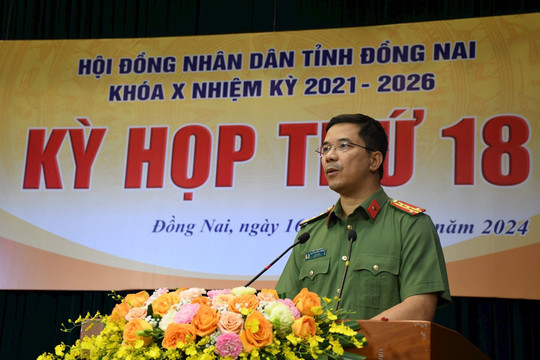 Giám đốc Công an tỉnh Đồng Nai công bố số điện thoại để tiếp nhận tin báo tham nhũng, tiêu cực