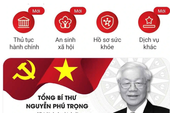 Gửi lời chia buồn Tổng Bí thư Nguyễn Phú Trọng trên Sổ tang điện tử VNeID