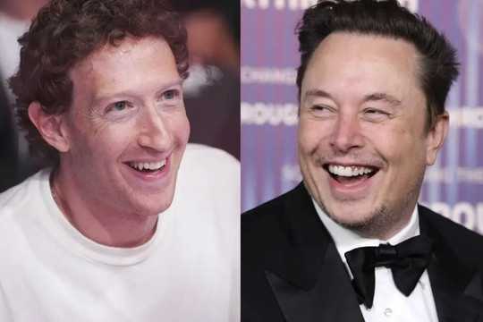 Lời khen hiếm hoi của Elon Musk dành cho Mark Zuckerberg
