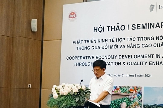 Hội thảo quốc tế 'Phát triển kinh tế hợp tác trong nông nghiệp thông qua đổi mới và nâng cao chất lượng'