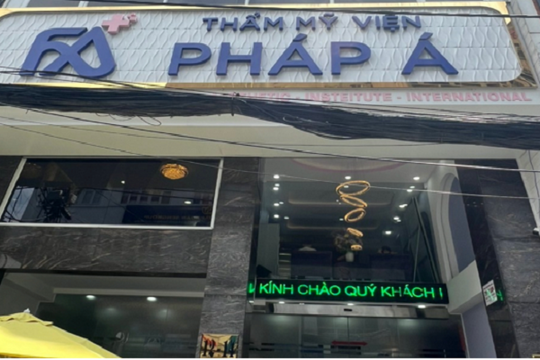 TP.HCM: Một phụ nữ bị tai biến sau khi làm đẹp tại cơ sở thẩm mỹ ở trung tâm quận 1