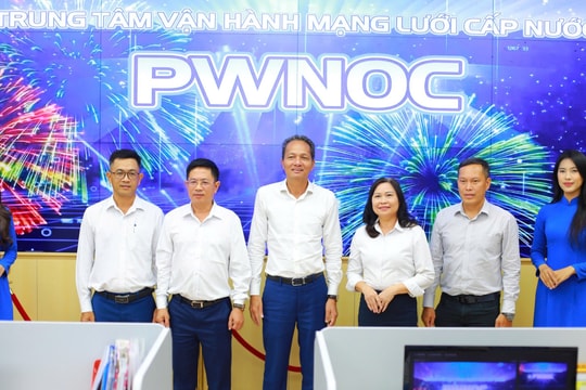 Khánh thành Trung tâm vận hành mạng lưới cấp nước PWNOC