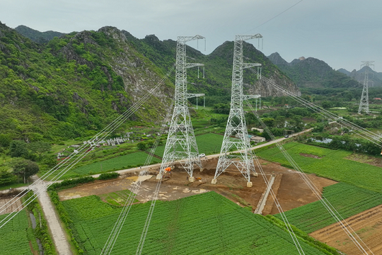 Dự kiến khánh thành đường dây 500kV mạch 3 trước ngày 2.9