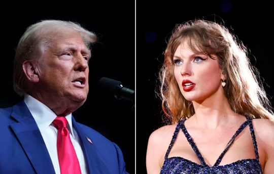 Ông Trump tuyên bố Taylor Swift ủng hộ mình