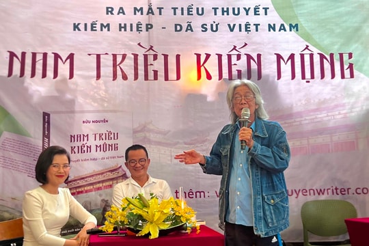 'Nam triều kiến mộng': Tiểu thuyết võ hiệp kỳ tình của Việt Nam