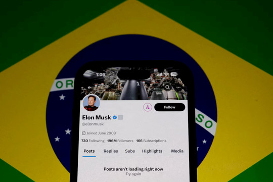 Đảng bảo thủ tìm cách đảo ngược lệnh cấm X của Elon Musk ở Brazil