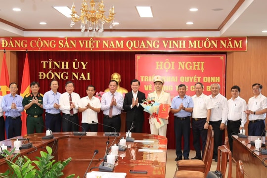 Giám đốc Công an Đồng Nai tham gia Ban Thường vụ Tỉnh ủy