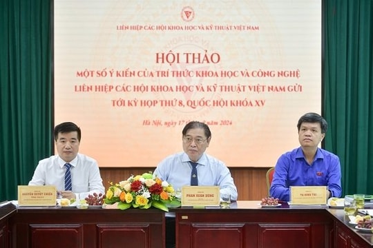 Liên hiệp Các hội khoa học-kỹ thuật lấy ý kiến trí thức KH-CN gửi tới kỳ họp thứ 8 Quốc hội