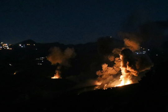 Israel tiếp tục tấn công Hezbollah