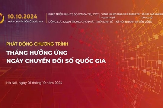 Phổ cập bộ nhận diện Ngày chuyển đổi số quốc gia 2024