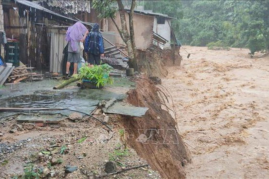 Thanh Hóa báo động lũ cấp 1 trên sông Mã