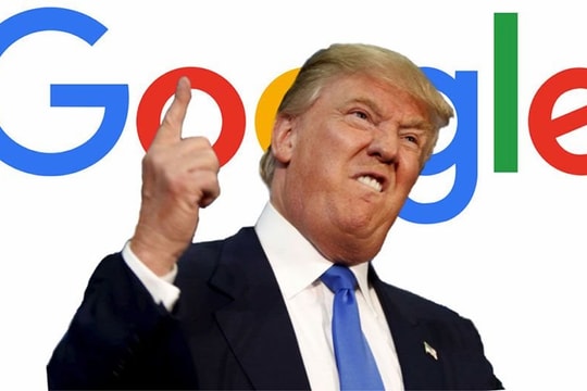 Ông Trump lại muốn Google bị truy tố sau khi dọa bỏ tù Mark Zuckerberg