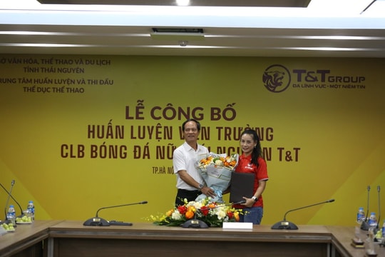 Quả bóng vàng Văn Thị Thanh dẫn dắt CLB bóng đá nữ Thái Nguyên T&T