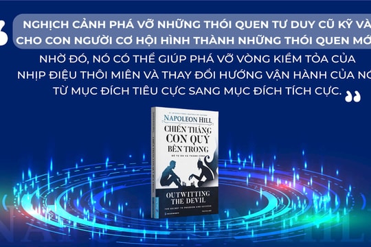 'Chiến thắng Con Quỷ bên trong': Ai cũng có sức mạnh tư duy để làm chủ trước nghịch cảnh