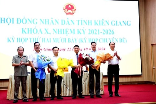 Kiên Giang có tân Phó chủ tịch UBND tỉnh