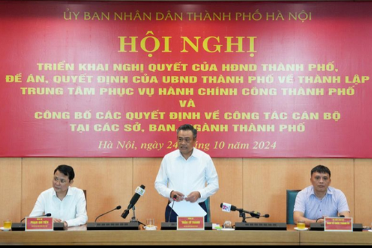 Hà Nội điều động, bổ nhiệm nhiều nhân sự quan trọng