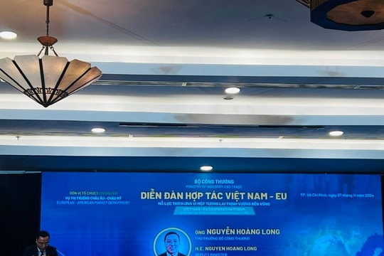 Diễn đàn Hợp tác Việt Nam – EU ‘Nỗ lực thích ứng vì tương lai thịnh vượng bền vững’